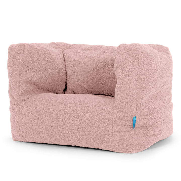 Albert Sekkelenestol for Barn 1-5 år - Bouclé Rosa 02