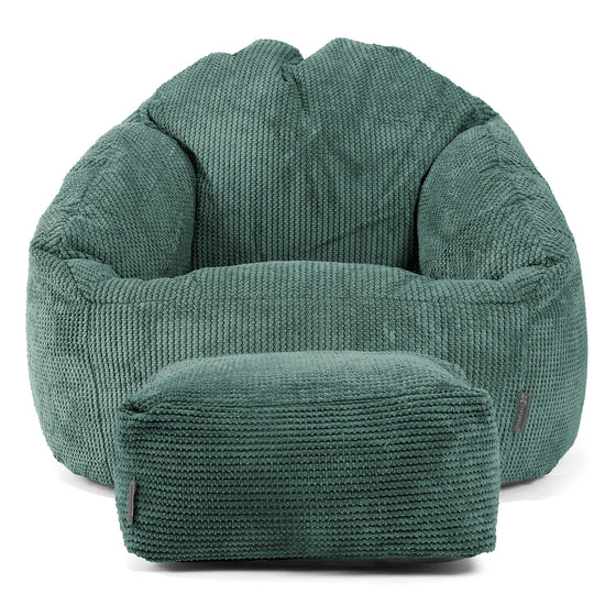 Bubble Saccosekk-stol - Pom-pom Mosegrønn 02