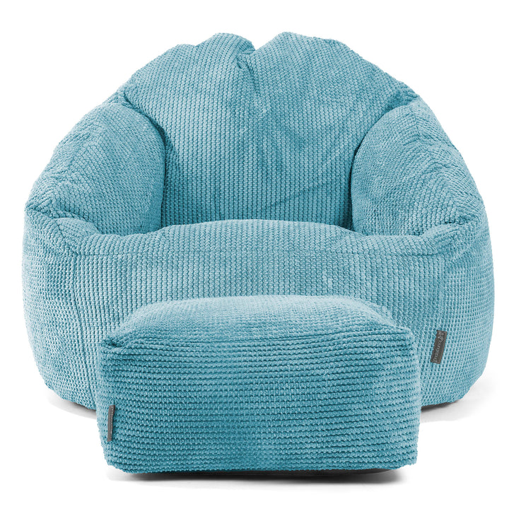 Bubble Saccosekk-stol - Pom-pom Turkis 02