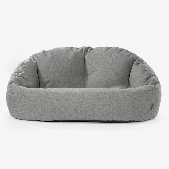 Bubble Sofa-saccosekk - Bouclé Grå 01