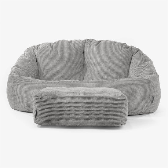 Bubble Sofa-saccosekk - Pom-pom Koksgrå 02