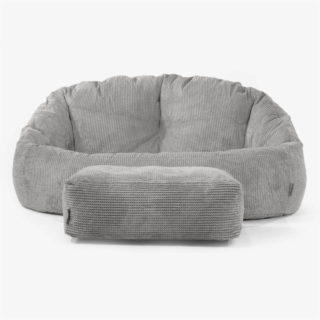 Bubble Sofa-saccosekk - Pom-pom Koksgrå 02