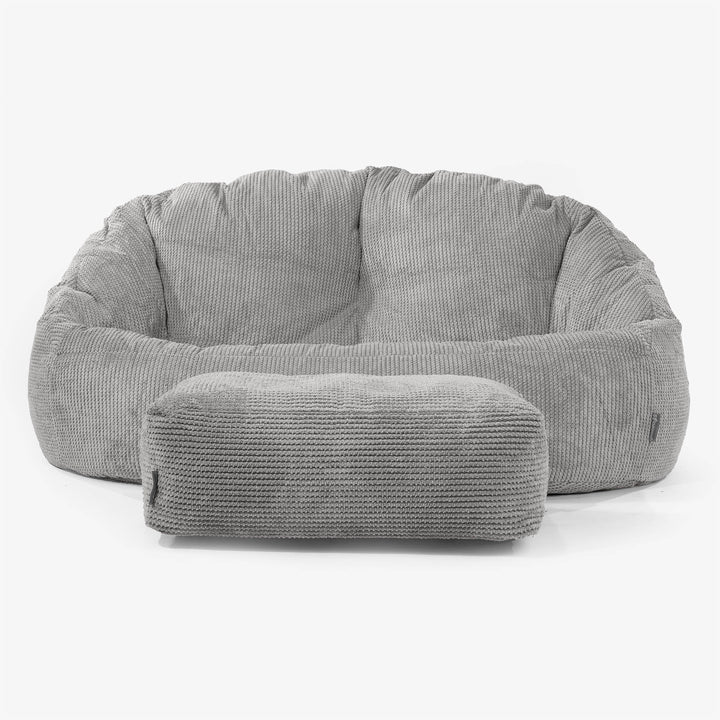 Bubble Sofa-saccosekk - Pom-pom Koksgrå 02