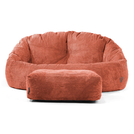 Bubble Sofa-saccosekk - Pom-pom Gresskaroransje 02