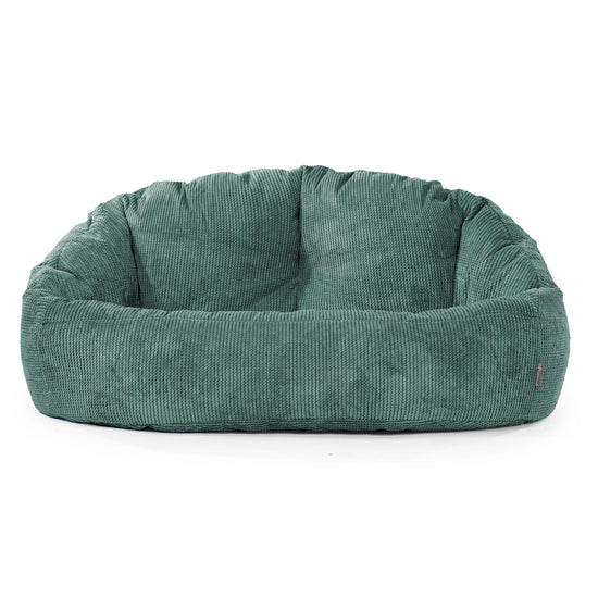 Bubble Sofa-saccosekk - Pom-pom Mosegrønn 01