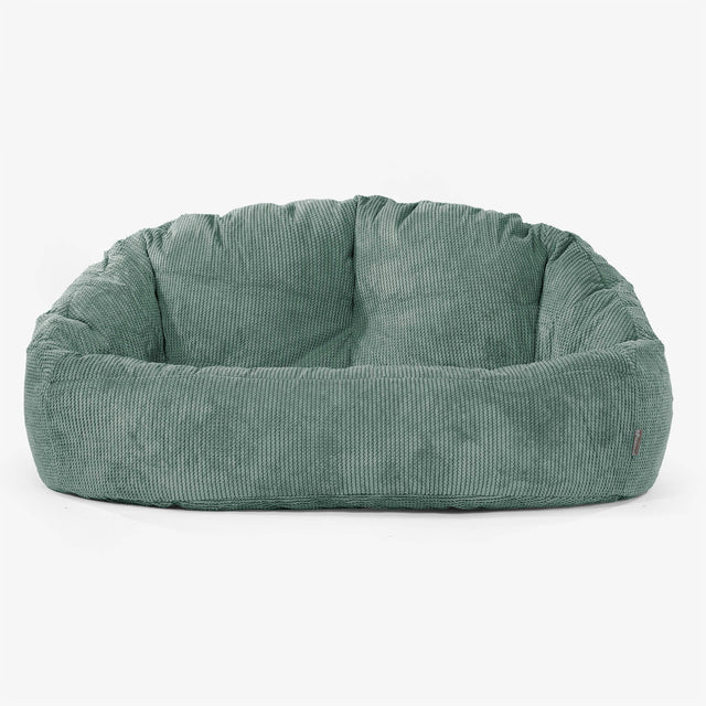Bubble Sofa-saccosekk - Pom-pom Mosegrønn 01