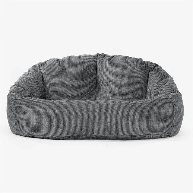 Bubble Sofa-saccosekk - Pom-pom Svart 01