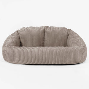 Bubble Sofa-saccosekk - Kordfløyel Duegrå