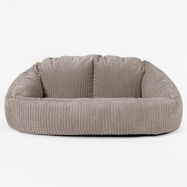Bubble Sofa-saccosekk - Kordfløyel Duegrå 01