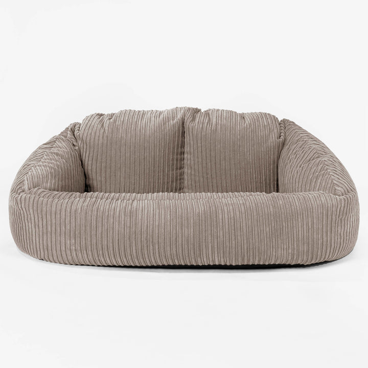 Bubble Sofa-saccosekk - Kordfløyel Duegrå 01