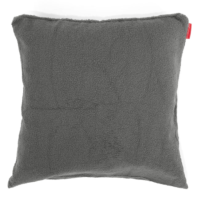 Ekstra Stor Putetrekk 70 x 70cm - Bouclé Grå 01