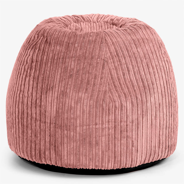 Ergonomisk Kontor-pouf Stol - Kordfløyel Fersken - 01
