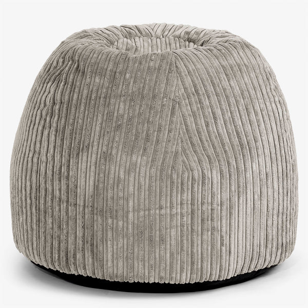 Ergonomisk Kontor-pouf Stol - Kordfløyel Mink - 01