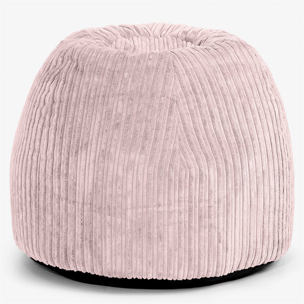 Ergonomisk Kontor-pouf Stol - Kordfløyel Rødmerosa - 01