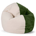 Bouclé & Kordfløyel Skoggrønn