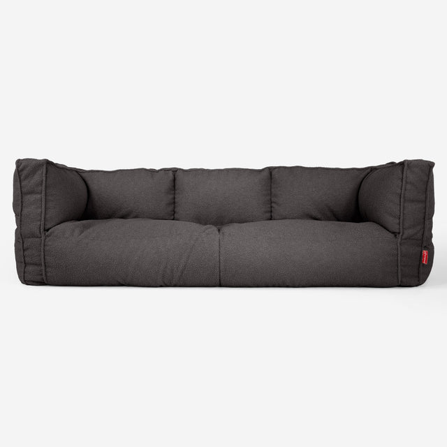 Albert 3-seter Saccosekk Sofa Erstatningsdeksel - Bouclé 01