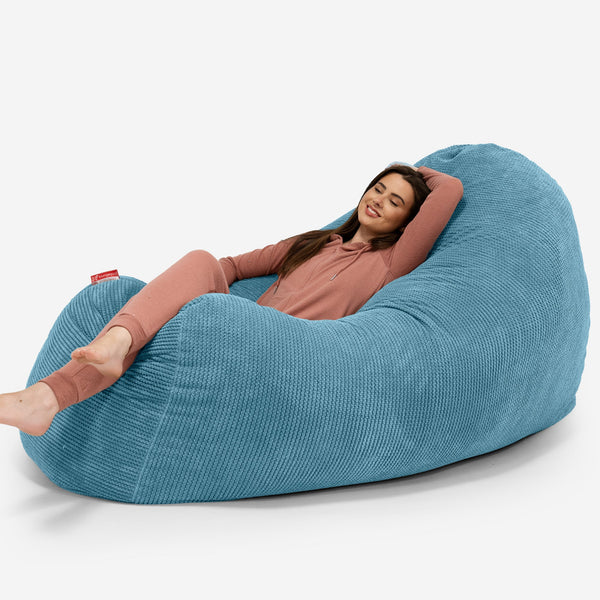 Stor Saccosekk Sofa Erstatningsdeksel - Pom-pom 01