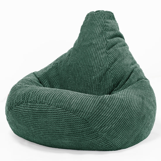 Hvilestol Saccosekk - Pom-pom Mosegrønn 02