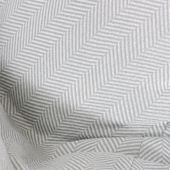 Hvilestol Saccosekk - Strikket Sildebensmønster Andeggblå 03