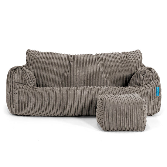 Josephine Saccosekk Sofa for Barn 1-5 år - Kordfløyel Grafitt 02