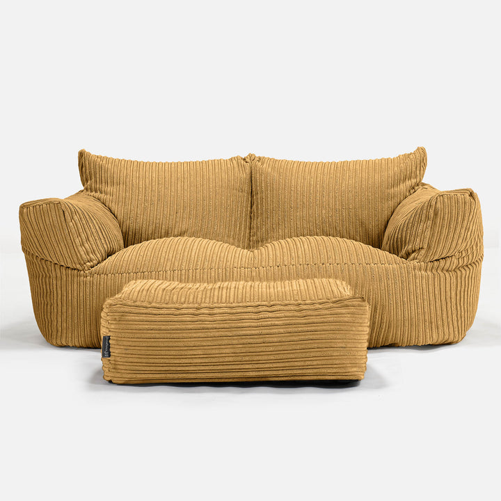Josephine Saccosekk Sofa - Kordfløyel Gylden Honning 02