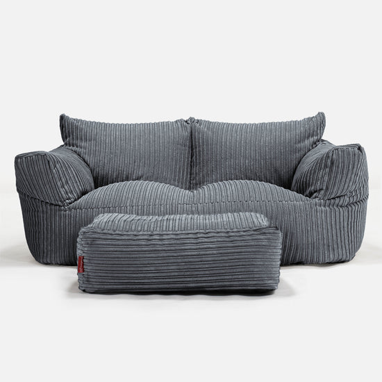 Josephine Saccosekk Sofa - Kordfløyel Skifergrå 02