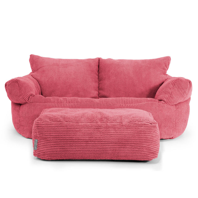 Josephine Saccosekk Sofa - Pom-pom Pastellrød 02