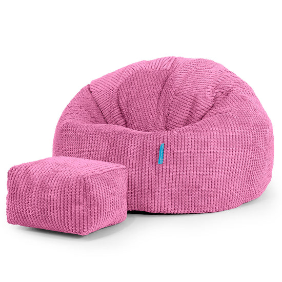 Klassisk Sakkosekk til Barn 1-5 år - Pom-pom Rosa 02