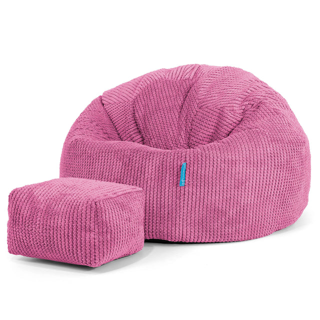 Klassisk Sakkosekk til Barn 1-5 år - Vaffel-kordfløyel Rosa 02