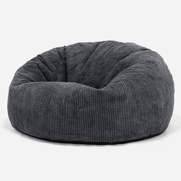 Klassisk Sakkosekk Sofa - Pom-pom Svart 01