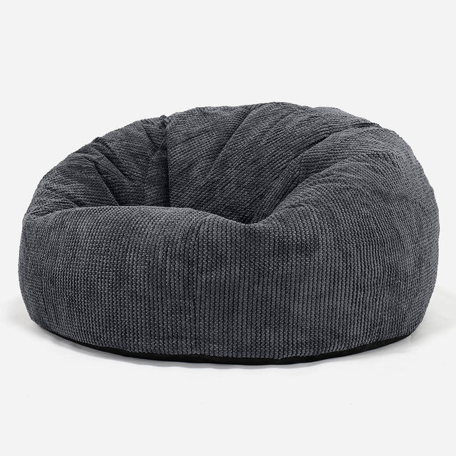 Klassisk Sakkosekk Sofa - Pom-pom Svart 01