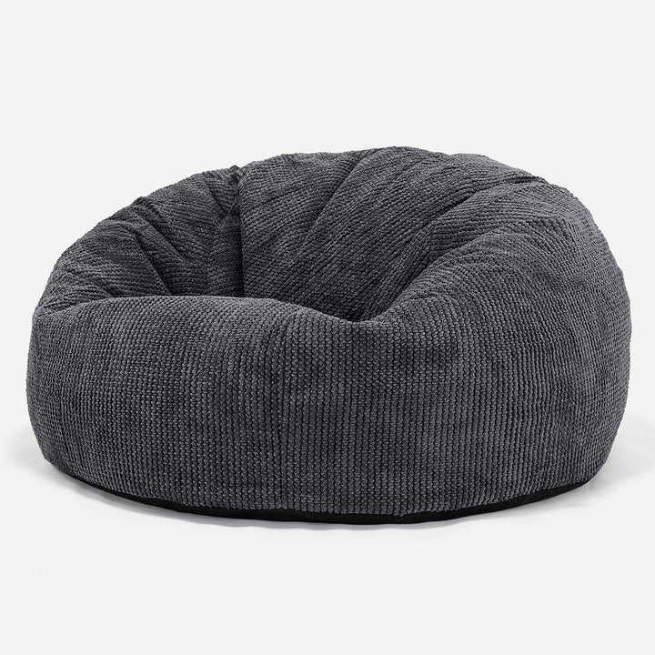 Klassisk Sakkosekk Sofa - Pom-pom Svart 01