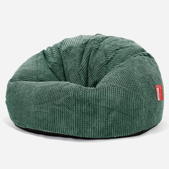 Klassisk Sakkosekk - Pom-pom Mosegrønn 01