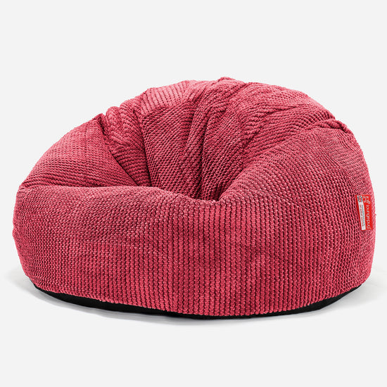 Klassisk Sakkosekk - Pom-pom Pastellrød 01