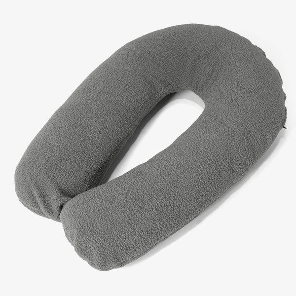 Klemmepute - Bouclé Grå 01