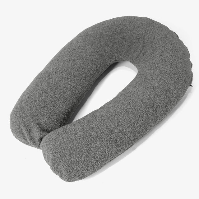 Klemmepute - Bouclé Grå 01