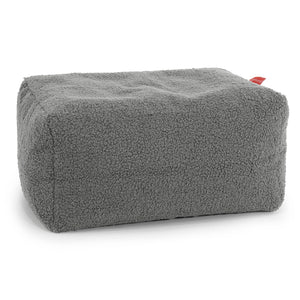 Liten Fotskammel - Bouclé Grå