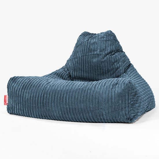 Lounge Saccosekk - Kordfløyel Marineblå 01