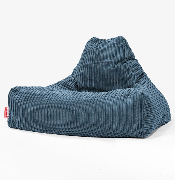 Lounge Saccosekk - Kordfløyel Marineblå 01