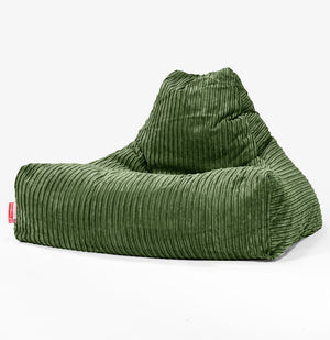 Lounge Saccosekk - Kordfløyel Skoggrønn