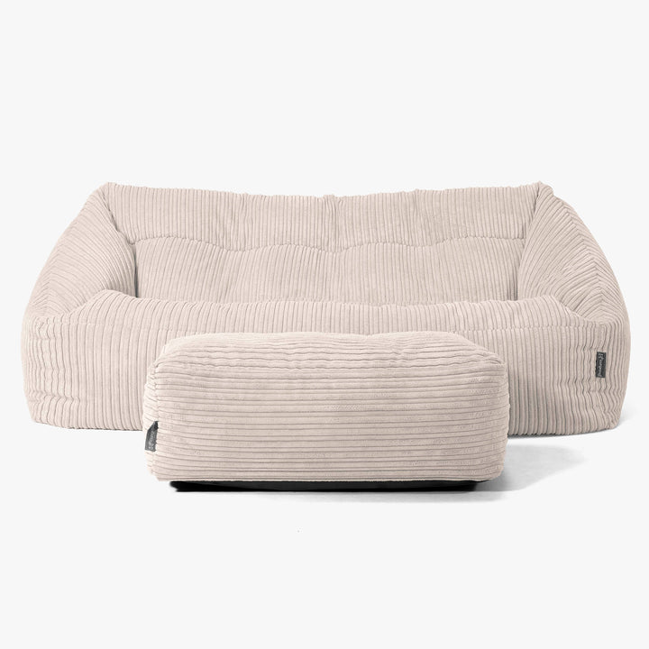 Maya Sakkosekk Sofa - Kordfløyel Elfenben 02