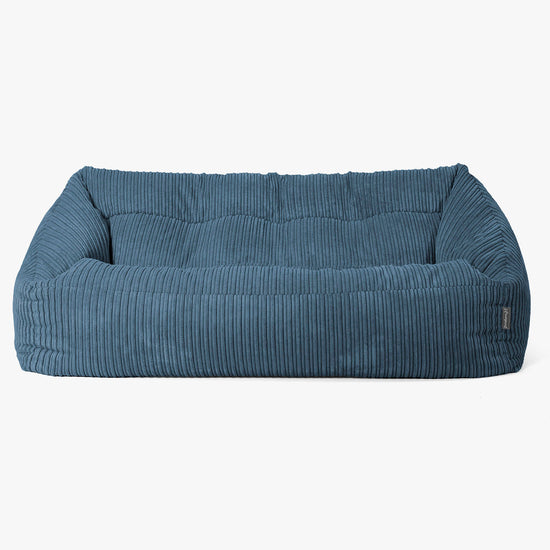 Maya Sakkosekk Sofa - Kordfløyel Marineblå 01