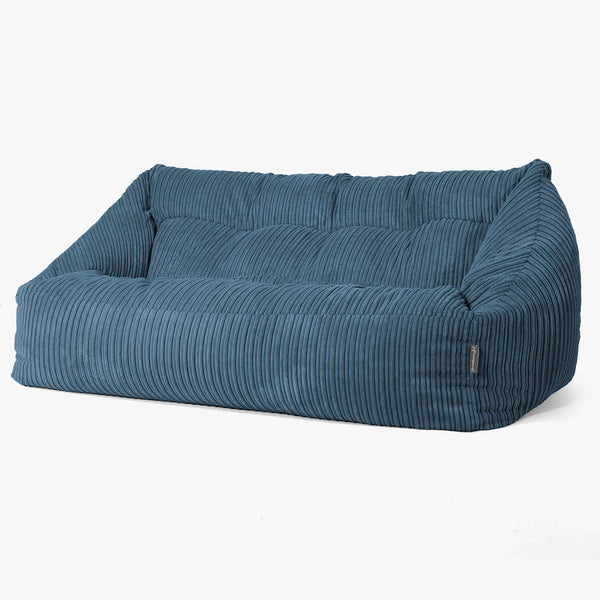 Maya Sakkosekk Sofa - Kordfløyel Marineblå 01