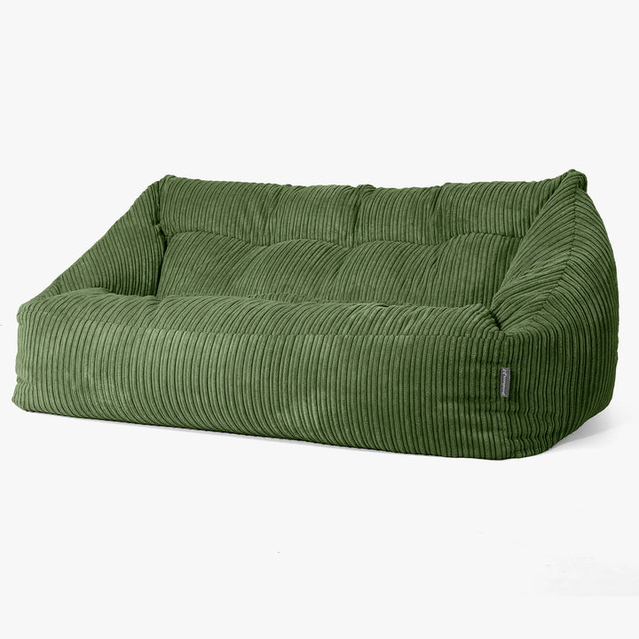 Maya Sakkosekk Sofa - Kordfløyel Skoggrønn 03
