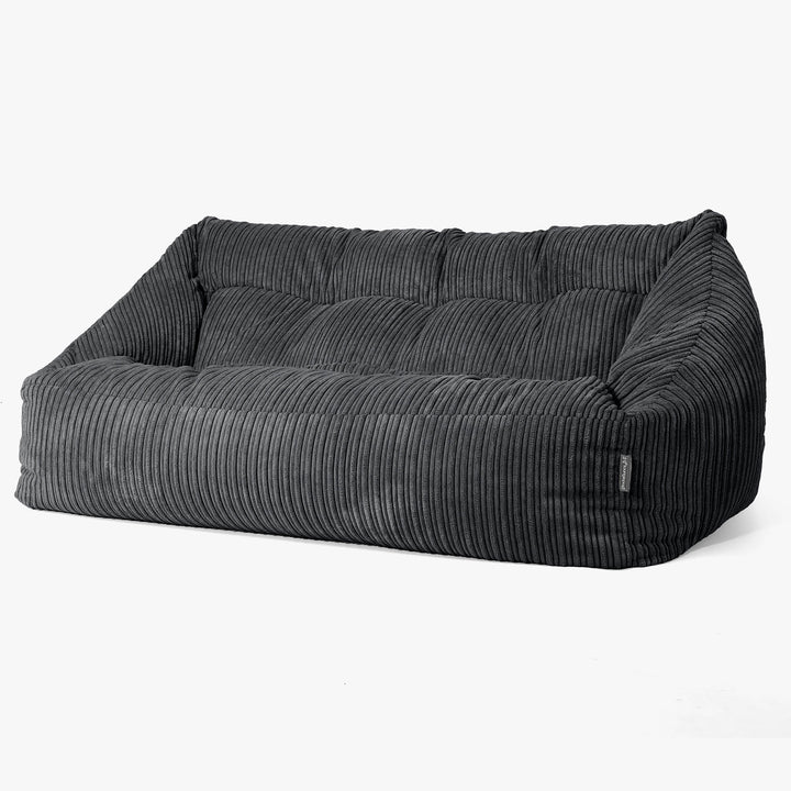 Maya Sakkosekk Sofa - Kordfløyel Svart 03