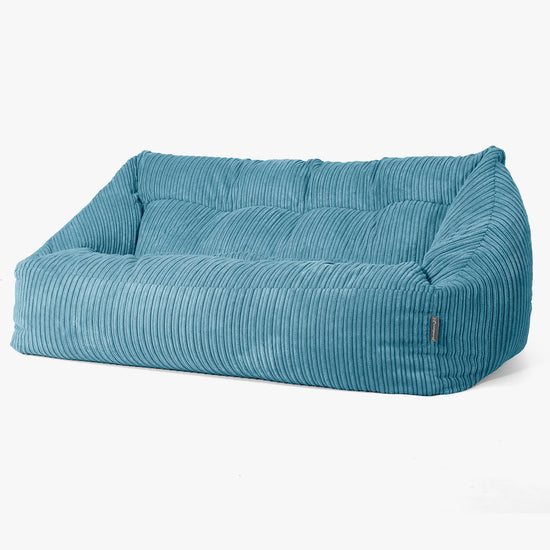 Maya Sakkosekk Sofa - Kordfløyel Turkis 03