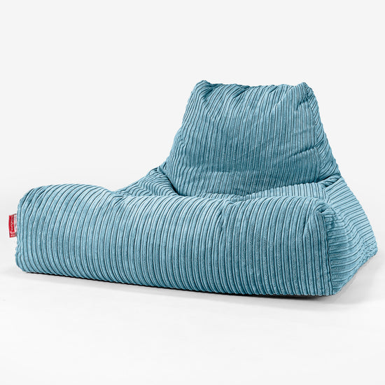 Mega-Lounge Saccosekk - Kordfløyel Turkis 01