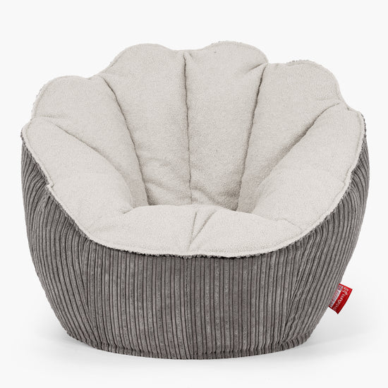 Natalia Sacco Saccosekk - Bouclé & Kordfløyel Grafitt 01
