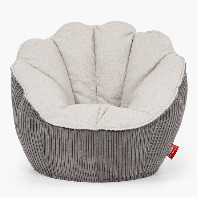 Natalia Sacco Saccosekk - Bouclé & Kordfløyel Grafitt 01