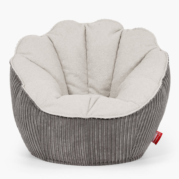 Natalia Sacco Saccosekk - Bouclé & Kordfløyel Grafitt 01